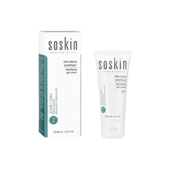 SOSKIN MATTIFYING GEL_CREAM / KEM KIỂM SOÁT DẦU VÀ ĐIỀU TIẾT BÃ NHỜN (40ML)