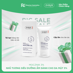 ZIAJA MED MOCZNIK 3% / NHŨ TƯƠNG SIÊU DƯỠNG ẨM DÀNH CHO DA MẶT 3% Urê