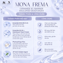 MONA FREMA CMS Ceramide SC-Barrier Emulsified Moisturizer 50ml – Kem dưỡng Ceramide cấp ẩm và hỗ trợ hàng rào bảo vệ da