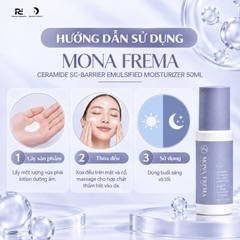 MONA FREMA CMS Ceramide SC-Barrier Emulsified Moisturizer 50ml – Kem dưỡng Ceramide cấp ẩm và hỗ trợ hàng rào bảo vệ da
