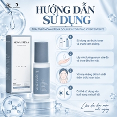 MONA FREMA DOUBLE HYDRATING CONCENTRATE: Serum Cấp Ẩm Chuyên Sâu, Cho Làn Da Căng Mọng Hoàn Hảo