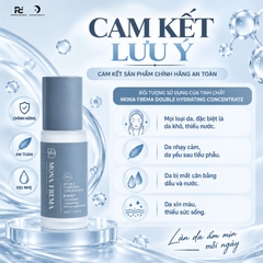 MONA FREMA DOUBLE HYDRATING CONCENTRATE: Serum Cấp Ẩm Chuyên Sâu, Cho Làn Da Căng Mọng Hoàn Hảo