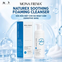 MONA FREMA NATUREX SOOTHING FOAMING CLEANSER / SỮA RỬA MẶT CHO DA NHẠY CẢM ( SENSITIVE SKIN)