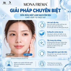 MONA FREMA NATUREX SOOTHING FOAMING CLEANSER / SỮA RỬA MẶT CHO DA NHẠY CẢM ( SENSITIVE SKIN)