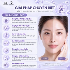 MONA FREMA SUNPRE HIGH PROTECTION EP FACIAL GEL: Kem Chống Nắng Che Khuyết Điểm, Bảo Vệ Toàn Diện Cho Da Thâm Sạm