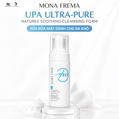 MONA FREMA UPA Ultra-Pure Naturex Soothing Cleansing Foam 150ml – Sữa rửa mặt tạo bọt dịu nhẹ cho da thường và da nhạy cảm