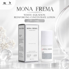 MONA FREMA White-Equation Reinforcing Concentrate 30ml – Tinh chất duy trì hiệu quả dưỡng sáng, hỗ trợ cải thiện da xỉn màu