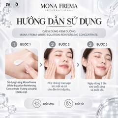 MONA FREMA White-Equation Reinforcing Concentrate 30ml – Tinh chất duy trì hiệu quả dưỡng sáng, hỗ trợ cải thiện da xỉn màu