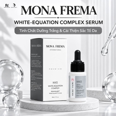 MONA FREMA WHITE-EQUATION COMPLEX SERUM: Tinh Chất Dưỡng Trắng & Cải Thiện Sắc Tố Da Chuyên Sâu