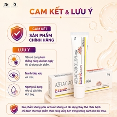 EZANIC GEL 20% AZELAIC ACID 15g / GEL TRỊ MỤN GIẢM THÂM