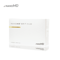 NANOMD BRIT-N 2.0 / VIÊN UỐNG TRẮNG DA GIÚP LÀN DA SÁNG KHỎE TỰ NHIÊN (THUẦN CHAY))