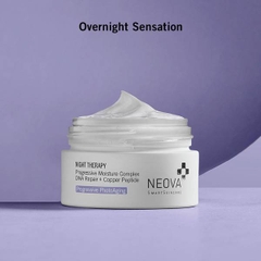 NEOVA NIGHT THERAPY (DNA Repair + Copper Peptide) / KEM DƯỠNG BAN ĐÊM CẤP ẨM, PHỤC HỒI DNA TỔN THƯƠNG NHANH CHÓNG