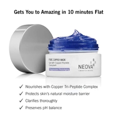 NEOVA PURE COPPER MASK / MẶT NẠ ĐỒNG LÀM DỊU, PHỤC HỒI DA
