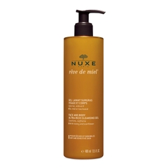 NUXE RÊVE DE MIEL FACE AND BODY ULTRA RICH CLEANSING GEL / GEL LÀM SẠCH DA MẶT & TOÀN THÂN
