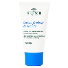 NUXE CREME FRAICHE DE BEAUTE MASQUE – 48H MOISTURE SOS RESCUE MASK / MẶT NẠ  DƯỠNG ẨM