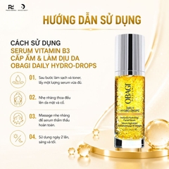 Obagi Daily Hydro-Drops Facial Serum: "Cứu tinh" cho làn da thiếu ẩm và nhạy cảm 