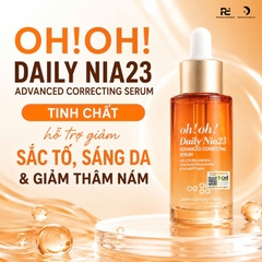 OH!OH! DAILY NIA23 ADVANCED CORRECTING SERUM TINH CHẤT SỬA CHỮA SẮC TỐ CHUYÊN SÂU, SÁNG DA & GIẢM THÂM NÁM 