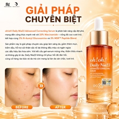 OH!OH! DAILY NIA23 ADVANCED CORRECTING SERUM TINH CHẤT SỬA CHỮA SẮC TỐ CHUYÊN SÂU, SÁNG DA & GIẢM THÂM NÁM 