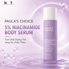PAULA'S CHOICE 5% NIACINAMIDE BODY SERUM: Tinh Chất Dưỡng Thể Sáng Da, Giảm Thâm & Phục Hồi Toàn Diện Cho Cơ Thể