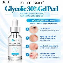 Perfect Image Glycolic 30% Gel Peel: Thay Da Sinh Học Trẻ Hóa, Làm Mịn Và Căng Bóng Da