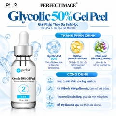 Perfect Image Glycolic 50% Gel Peel: Giải Pháp Thay Da Sinh Học Trẻ Hóa & Tái Tạo Bề Mặt Chuyên Sâu