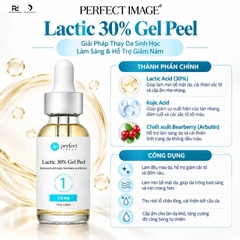 PERFECT IMAGE Lactic 30% Gel Peel: Giải Pháp Thay Da Sinh Học Làm Sáng, Trị Nám & Phục Hồi Độ Rạng Rỡ
