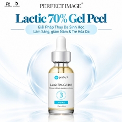 Perfect Image Lactic 70% Gel Peel: Thay Da Sinh Học Làm Sáng, Trị Nám Và Trẻ Hóa Da Chuyên Sâu