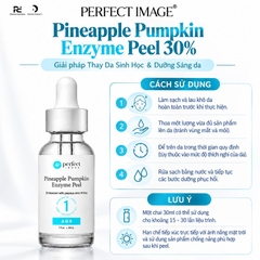 Perfect Image Pineapple Pumpkin Enzyme Peel 30%: Thay Da Sinh Học Chiết Xuất Dứa Và Bí Đỏ – Giải Pháp Trẻ Hóa & Dưỡng Sáng Toàn Diện