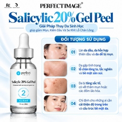 Perfect Image Salicylic 20% Gel Peel: Giải Pháp Thay Da Sinh Học Đặc Trị Mụn, Kiềm Dầu Và Se Khít Lỗ Chân Lông