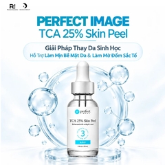 PERFECT IMAGE TCA 25% Skin Peel – Giải Pháp Thay Da Sinh Học Hỗ Trợ Làm Mịn Bề Mặt Da & Làm Mờ Đốm Sắc Tố