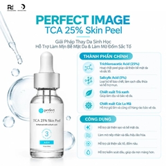 PERFECT IMAGE TCA 25% Skin Peel – Giải Pháp Thay Da Sinh Học Hỗ Trợ Làm Mịn Bề Mặt Da & Làm Mờ Đốm Sắc Tố