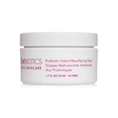 GLOWBIOTICS PROBIOTIC INSTANT RESURFACING PADS: Miếng Pads Tẩy Tế Bào Chết Lập Tức, Trẻ Hóa & Sáng Da