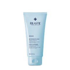 RILASTIL AQUA FACE CLEANSER MOISTURIZING AND REBALANCING: Sữa Rửa Mặt Dưỡng Ẩm & Cân Bằng - Da Sạch Sâu, Mềm Mịn Không Căng Khô