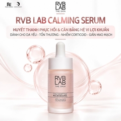 RVB LAB CALMING SERUM / HUYẾT THANH PHỤC HỒI & CÂN BẰNG HỆ VI LỢI KHUẨN DÀNH CHO DA YÊU-TỔN THƯƠNG-NHIỄM CORTICOID-GIÃN MAO MẠCH