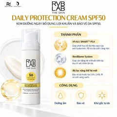 RVB LAB DAILY PROTECTION CREAM SPF50 / KEM DƯỠNG NGÀY BỔ DUNG LỢI KHUẨN VÀ BẢO VỆ DA SPF50