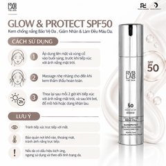 RVB LAB GLOW & PROTECT SPF50: Kem Bảo Vệ Da Hoàn Hảo 4 Trong 1 - Chống Nắng, Giảm Nhăn & Làm Đều Màu Da