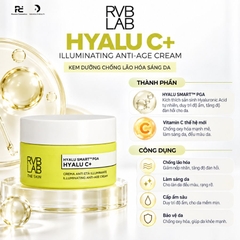 RVB LAB HYALU C+ ILLUMINATING ANTI-AGE CREAM / KEM DƯỠNG CHỐNG LÃO HÓA SÁNG DA