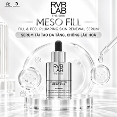 RVB LAB MESO FILL FILL & PEEL PLUMPING SKIN RENEWAL SERUM / SERUM TÁI TẠO DA TẦNG, CHỐNG LÃO HOÁ CHUYÊN SÂU 