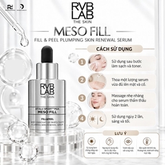 RVB LAB MESO FILL FILL & PEEL PLUMPING SKIN RENEWAL SERUM / SERUM TÁI TẠO DA TẦNG, CHỐNG LÃO HOÁ CHUYÊN SÂU 