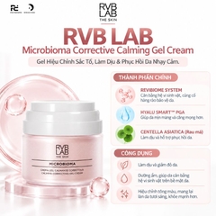 RVBLAB Microbioma Corrective Calming Gel Cream: Kem Gel Hiệu Chỉnh Sắc Tố, Làm Dịu & Phục Hồi Da Nhạy Cảm