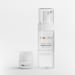 Ekseption Salicylic Foam Cleanse & Peel: Sữa Rửa Mặt Dạng Bọt Làm Sạch Sâu & Kiểm Soát Dầu Mụn