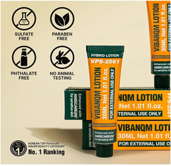 VQM VIBANQM Hybrid Lotion 30ml – Lotion nâng tông hỗ trợ làm dịu và củng cố hàng rào da