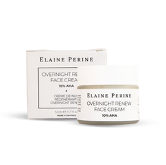 ELAINE PERINE OVERNIGHT RENEW FACE CREAM 10% AHA - Kem Dưỡng Đêm Tái Tạo & Làm Mịn Da