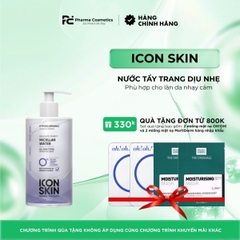 ICON SKIN DELICATE PURITY MICELLAR WATER /  NƯỚC TẨY TRANG DỊU NHẸ CHO LÀN DA SẠCH KHỎE & CÂN BẰNG 