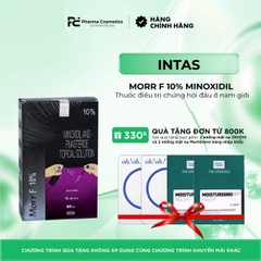 MORR F 10% MINOXIDIL AND FINASTERIDE TOPICAL SOLUTION / THUỐC ĐIỀU TRỊ CHỨNG HÓI ĐẦU Ở NAM GIỚI VÀ GIÚP KÍCH THÍCH MỌC TÓC