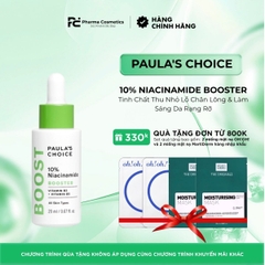PAULA'S CHOICE 10% NIACINAMIDE BOOSTER: Tinh Chất Thu Nhỏ Lỗ Chân Lông & Làm Sáng Da Rạng Rỡ