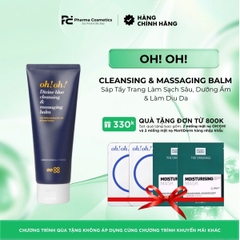 OH!OH! DIVINE BLUE CLEANSING & MASSAGING BALM: Sáp Tẩy Trang Làm Sạch Sâu, Dưỡng Ẩm & Làm Dịu Da