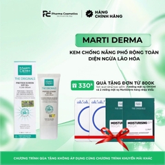 MARTIDERM THE ORIGINALS PROTEOS SCREEN SPF50+ FLUID CREAM KEM CHỐNG NẮNG PHỔ RỘNG TOÀN DIỆN NGỪA LÃO HÓA, PHÒNG CHỐNG NÁM QUAY LẠI