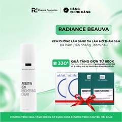 RADIANCE BEAUVA ARBUTIN C20 BRIGHTENING CREAM / KEM DƯỠNG LÀM SÁNG DA LÀM MỜ THÂM SẠM 