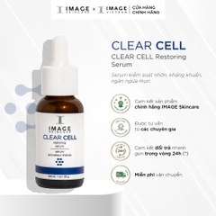 CLEAR CELL RESTORING SERUM / SERUM KIỂM SOÁT NHỜN, KHÁNG KHUẨN, NGĂN NGỪA MỤN 